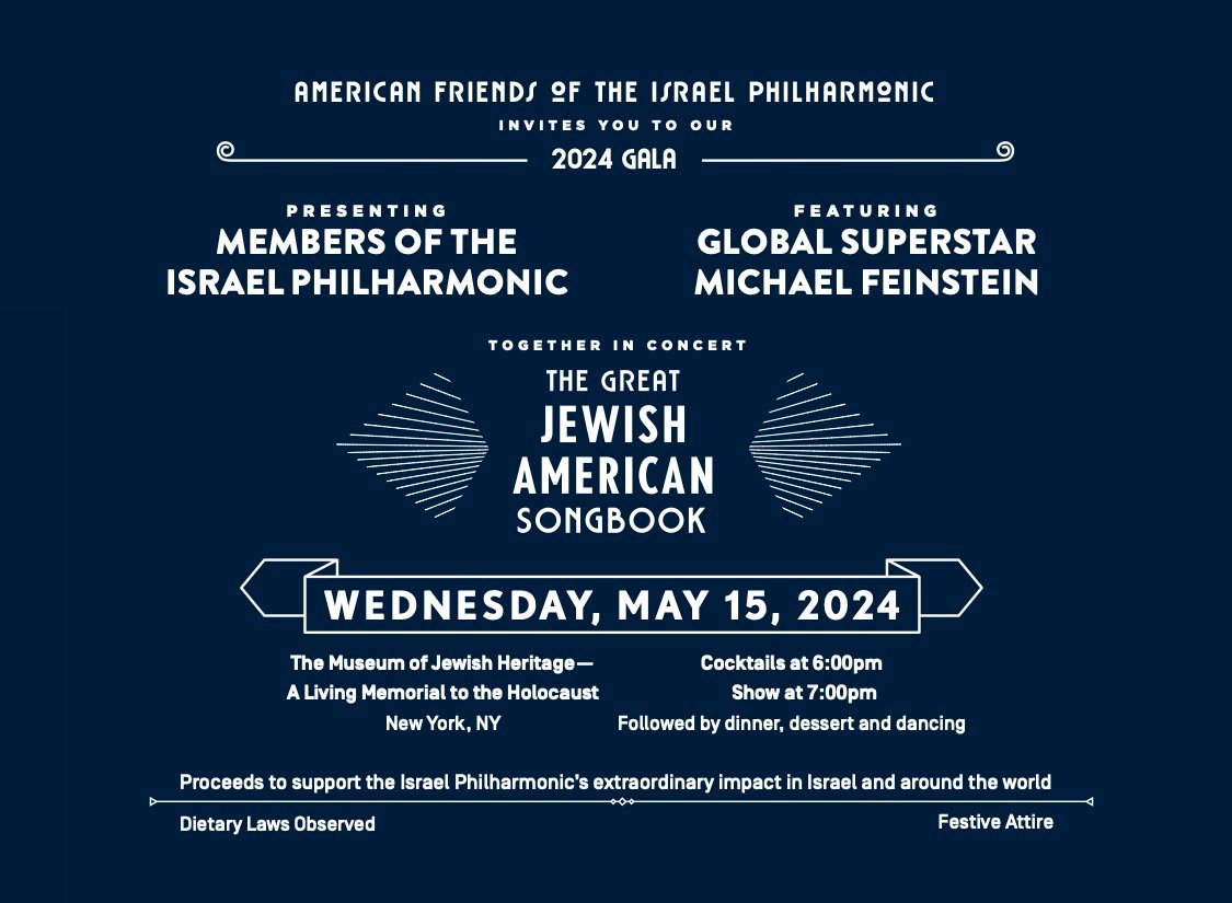 AFIPO Jewish American Songbook_GALA 2024 3